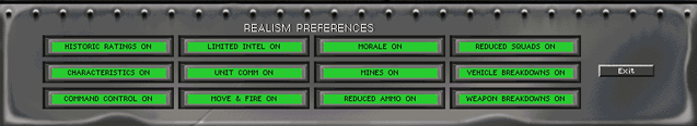 Realism Preferences